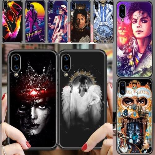 Michael Jackson Singer Phone case For Huawei Honor 6 7 8 9 10 10i 20 A C X Lite Pro Play black pretty coque 3D waterproof
