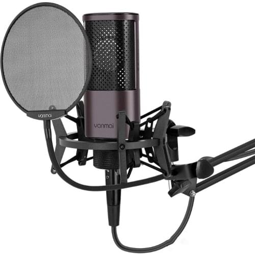 High-sensitivity Condenser Microphone Compatible with Yanmai-X2-B Recording Gaming Singing You Tube Pluggable USB Cable