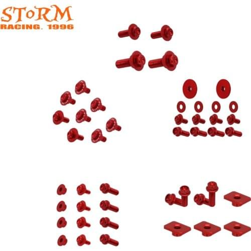 Motorbike Fork Guard Front Fender Radiator Shrounds Rear Fender Seat Screw For HONDA CRF450R CRF250R 450R 250R 450 250 R 09-13