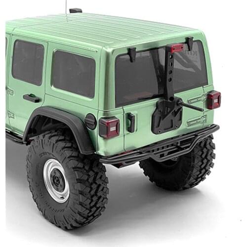 Protective Metal Rear Bumper Mount Bracket for 1/10 Axial SCX10 III Wrangler TUBE RC Crawler Car Accessories