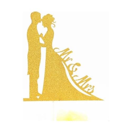 1pc Creative Love Wedding Cake Flag Topper Multi Colors Bride Cake Flags For Wedding Anniversary Party Cake Baking Decor