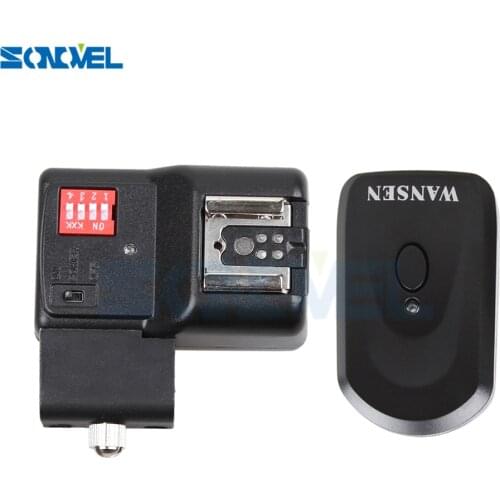 100% New Flash Trigger + Receiver PT-16 NE 16 Channels Wireless Trigger with Umbrella Holder For Yongnuo YN460 YN-467 YN-560II