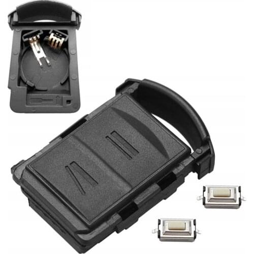 2PCs 2 Button Key Cover Fit For Fits Opel Vauxhall Corsa Combo Tigra Meriva FOB REMOTE Repair Kit Fob Holder Shell Protector