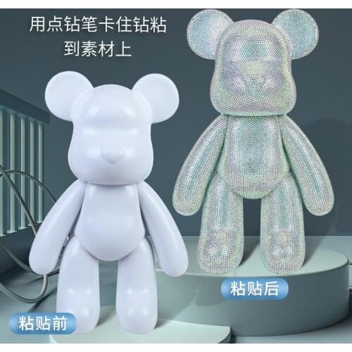 53cm DIY Diamond Bear Violent Bear DIY Sticker Diamond Bear DIY Manual Diamond Bear