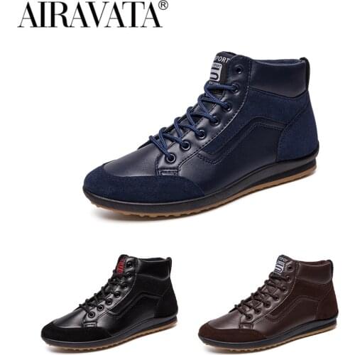 AIRAVATA Men's Motorcycle Boots