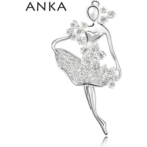Броши девочка на одежду ANKA China At AliExpress