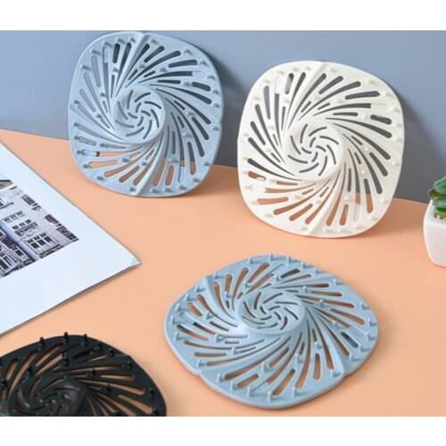 Shower Drain Spiral Shape Kichen Sink Drain Hair Stopper Catcher Filter Bathroom Accessories Bathtub Strainer Sewer Outfall