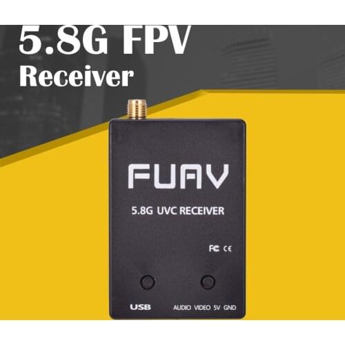 FUAV Mini 5.8G FPV Receiver UVC Video Downlink OTG for VR Android Phone Smartphone FPV Quadcopter Drone