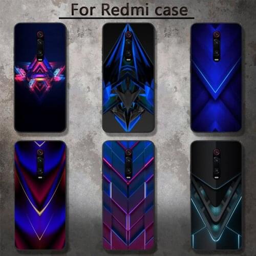 Cool abstract geometry Phone Case for RedMi 5 5plus 6 Pro 6A S2 4X GO 7A 8A 7 8 9 K20 case