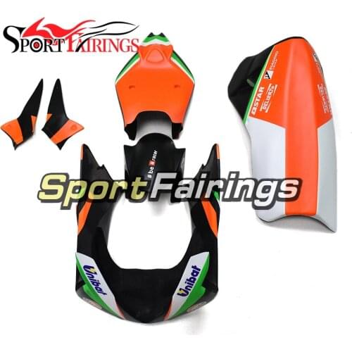 Motorcycle Fairings For Aprilia RSV4 1000 2010 2011 2012 2013 2014 2015 Injection Fiberglass New Kit Orange White Black Hulls