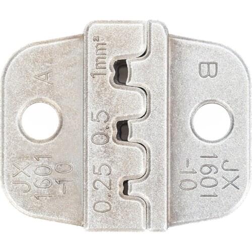 Paron Jx-1601-10 28-18 Awg Mold Jaw Crimping Pliers Jaw Ferrule Mold Crimping Pliers Accessories