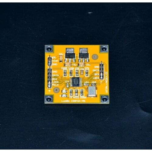 CS8421 I2S sampling rate conversion, up frequency module sampling rate can be customized to convert data format