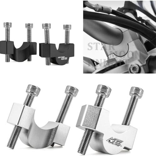 Motorcycle Handlebar Riser 28MM Drag Handle Bar Clamp Extend Adapter For BMW F850GS Adventure F 850 GS F850 Adv 2018 2019