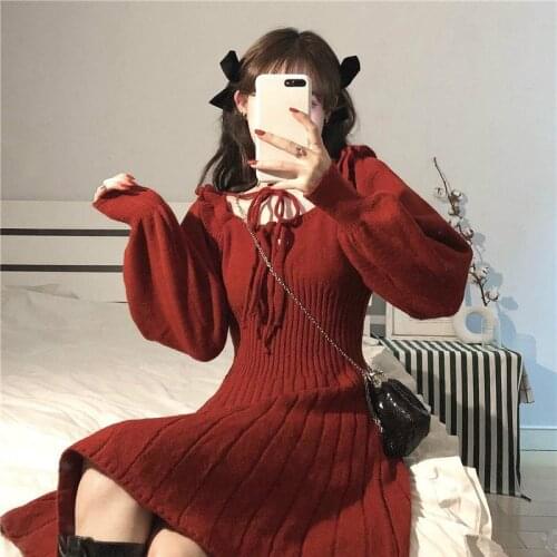 Ssimlar Fashionable Knitted Dresses
