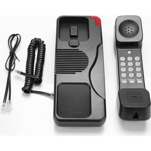 Landline Phone Home Phone Wall-mount Hotel Business Telephone Extension No Caller ID Waterproof For Office Family telefono