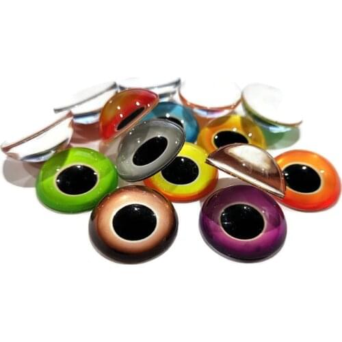 Glass Eyes for amigurumi crochet toys stuffed animal dolls 50pcs free shipping 10mm/12mm/15mm/18mm/20mm/25mm/30mm can be chosen