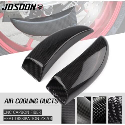 Carbon Fiber Air Cooling Ducts Brake Cooling Mounting kit System For SUZUKI Hayabusa GSX1300R 2008-2019 B-KING GSX1300BK 2008-09
