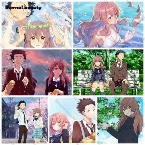 Japanese Anime Diamond Painting Embroidery Diy 5D Cross Stitch Home Decor Full Picture Wall Stickers Handmade for Freetime Gift