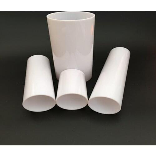 1pcs Outer Dia 14mm inside Dia 10mm Acrylic tube PMMA cream white organic glass pipe Lamp lighting Length 100/200/300mm