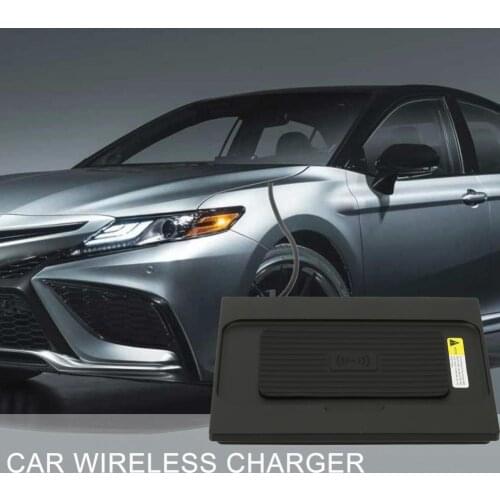 15W Wireless Charger Car Phone Charger Pad Compact Efficient Fast Charging for TOYOTA CAMRY 2018 2019 2020