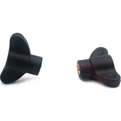 2pcs M4-M10 butterfly type bakelite hand nuts plastic tightening adjustable handle brass core nut 40mm-50mm outer diameter