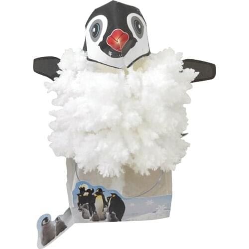 2020 160mm H Visual DIY White Magically Growing Paper Penguin Trees Magic Grow Tree Japanese Science Kids Christmas Toys Novelty