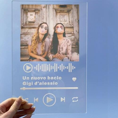 Acrylic Decorative Board Custom Personalized Album Cover as a Gift for Girlfriend Boyfriend Child Mother Father Family Friends