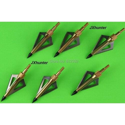 Free fedex shipping New beast after shock broadhead arrow head arrow tip golden color 100gr 300pcs/lot