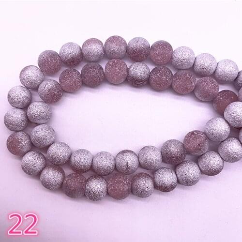 Wholesale 6/8mm Frosted Matt Austrian Crystal Beads High Quality Glass Loose Beads Handmade DIY Jewelry Making For Bracelet #22