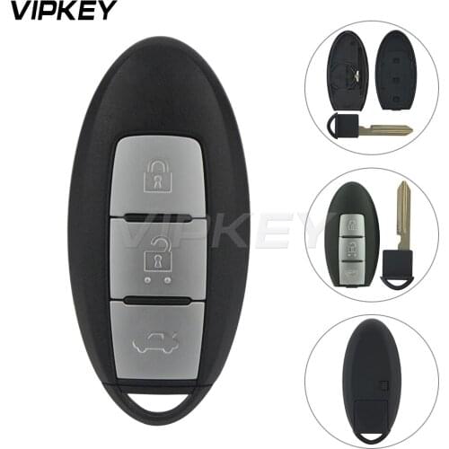 Remotekey Smart keyless entry case shell 3 button 2008 2009 2010 2011 2012 for Infiniti EX35 FX35 FX50