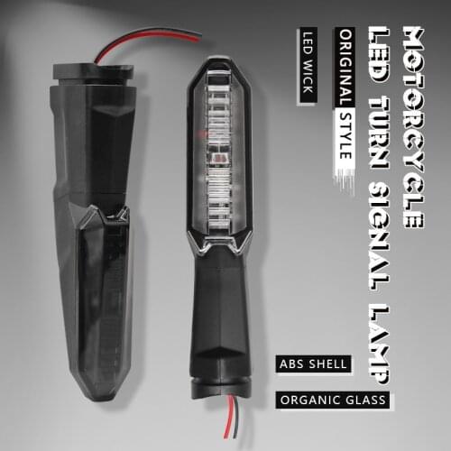 For KAWASAKI Z250 Z300 Z750 Z800 Z900 Z1000 VERSYS 650/1000 ZRX1200 NINJA 250 SL Motorcycle LED Turn Signal Indicator Light Lamp