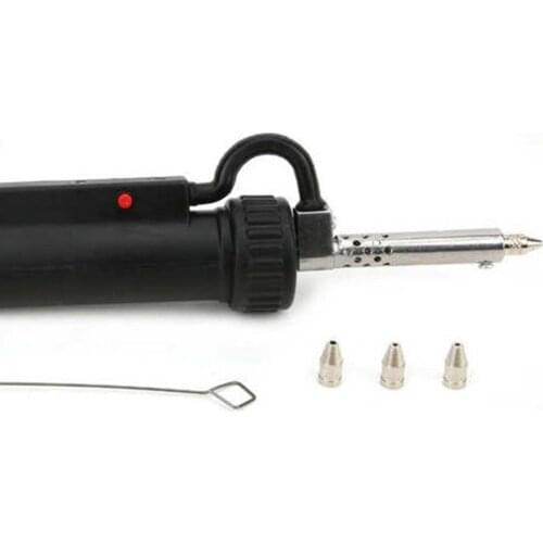30W 220V 50Hz Electric Vacuum Solder Sucker Remover Desoldering Pump Vacuum Tin Sucker Iron Repair Tool Suction Tin Gun