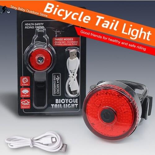 Smart Turn Signal Light Bike Rear Tail Laser LED Bicycle USB Indicator Wireless Remote MTB Road Cycling Bicycle Warning Lamps