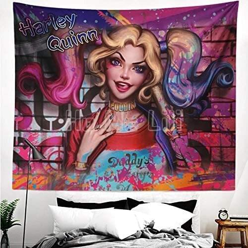 Tapestry Art Deco Bedroom Woman Background Party Birthday Room