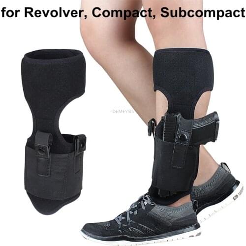 Ankle Gun Holster for Concealed Carry Leg Pistol Holsters, Fits Glock, 9mm Handguns, Sig Sauer, Ruger, Beretta, 1911, etc