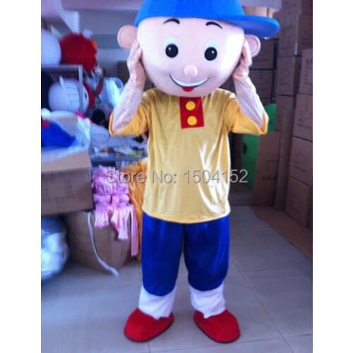 Caillou Mascot costume Adult size Caillou Mascot costume Free shipping