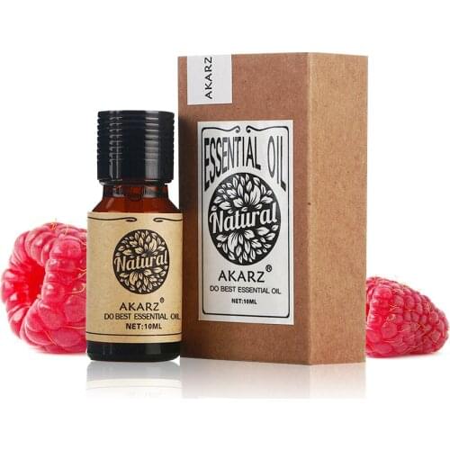 Raspberry Essential Oil AKARZ Natural Aromatic for Aromatherapy Body Skin Care Aroma 10ml 30ml 100ml