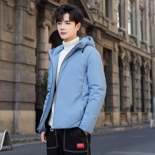 Men Down Jacket Men Winter Portability Warm White Duck Down Hooded Man Coat jaqueta masculino chaqueta hombre JK-834