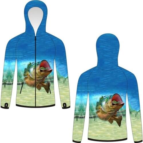 Sun-protective Clothing Fishing Suits Style Cross-border Fashion Style Fish Breathable Quick-dry Fishing Mens Summer Outdoor