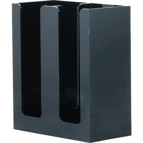 Coffee Cup Lid Organizer Holder Paper Cup Dispenser Container for Cafe