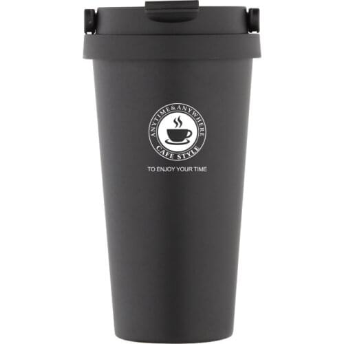 500Ml Stainless Steel 304 Coffee Mug Leak-Proof Thermal Mug Travel Thermal Cup Water Bottle for Gifts