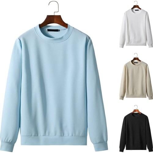 Cotton US size Autumn New Street Hip Hop Style Men Women Casual Long Sleeve Color Matching Hoodies Sweater