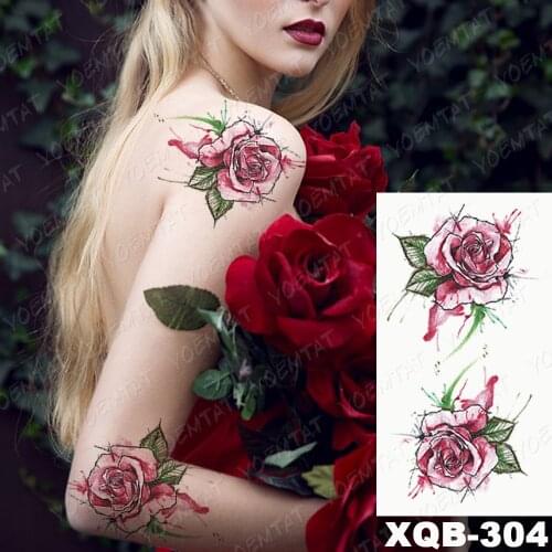 Waterproof Temporary Tattoo Sticker Peacock Bird Feather Wings Flash Tattoos Unicorn Catcher Body Art Arm Decoration Tatoo