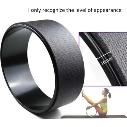 Yoga Pilates Circle TPE Yoga Fitness Roller Wheel Back Training Tool Slimming Magic Waist Shape Pilates Ring