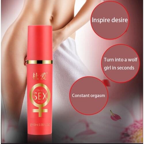 Female Pheromone Orgasm Spray Drops Massage Moisturizing Lubrication Increase Sexual Pleasure Enhance Libido Gel Sex Products