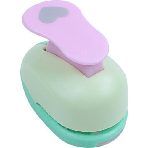 1PCS Embossing DIY Corner Paper Printing Card Cutter Scrapbook Shaper Love heart Figure Embossing device Hole Punch Kids Handmad