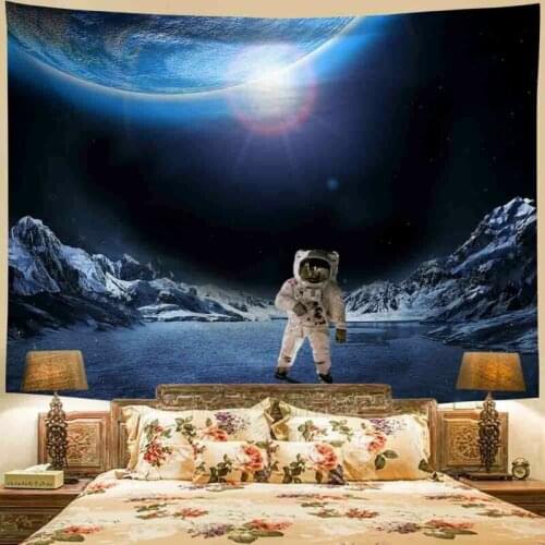 2020 New Astronaut Beer Wall Hanging Tapestry Psychedelic Bedroom Home Decoration
