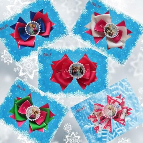 60 pcs BLESSING Good Girl Boutique 4.5" J- Snowflake unicorn sculpture princess character angel wing JoJ style bows