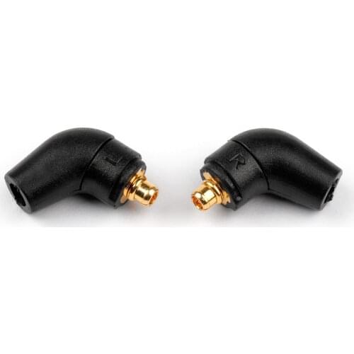 Areyourshop For Etymotic SE315 SE535 UE900 Earphone Cable Pin Connector Plug Jack Black Clear 1/4Pair Connector Pins