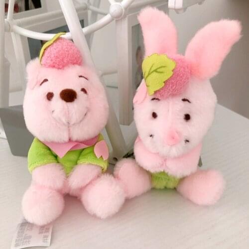 Piglet Winnie Plush Doll Cherry Blossom Sakura 2021 Keyring Keychain